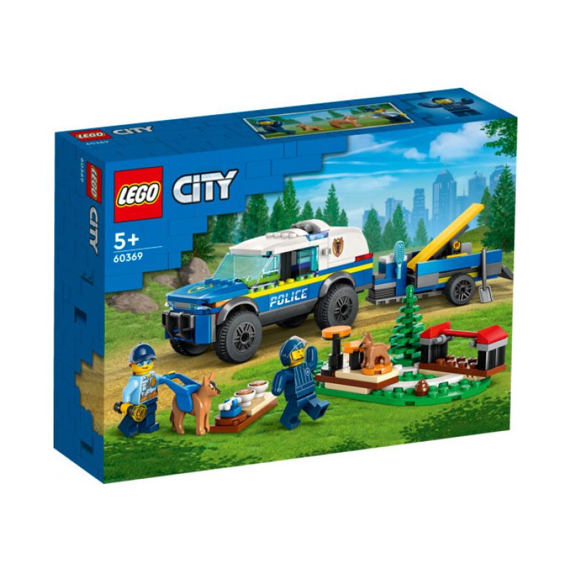 LEGO® City 60369 - Mobiles Polizeihunde-Training