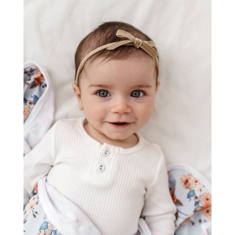 Snuggle Hunny - Haarband mit Samtmäschchen Pebble