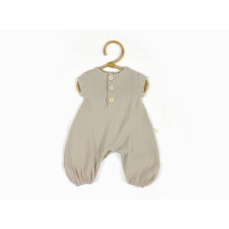 Mrs Ertha - Muslin Overall Ivory