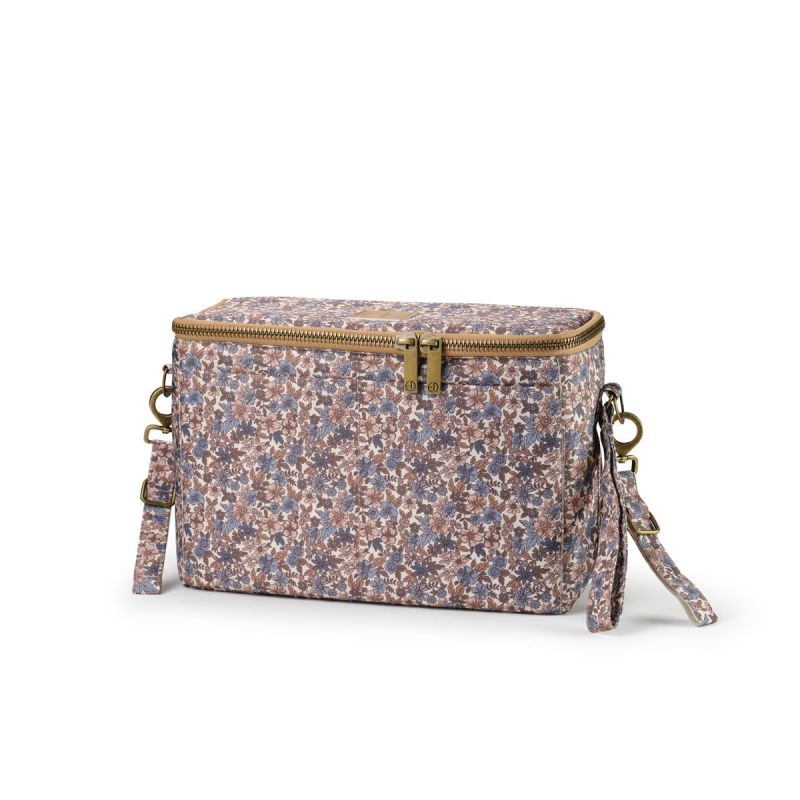 Elodie - Kinderwagen Organizer Blue Garden