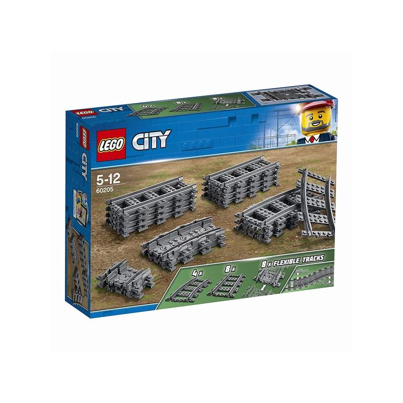 LEGO® City 60205 - Schienen und Kurven