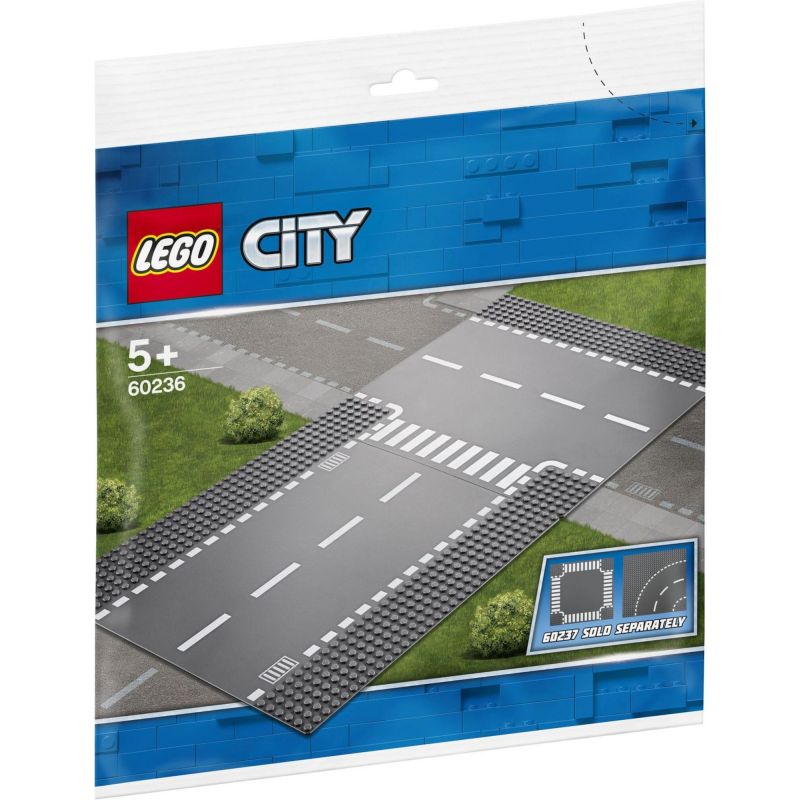 LEGO® City 60236 - Gerade und T-Kreuzung