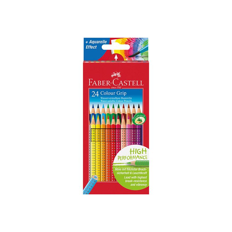 Faber-Castell - Farbstifte Colour Grip 24er Set