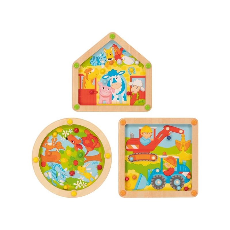 goki - Geduldspiel Set
