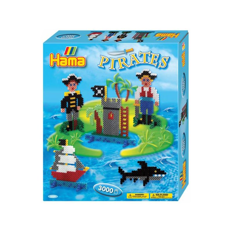 Hama - Bügelperlen Midi Geschenkpackung Piraten