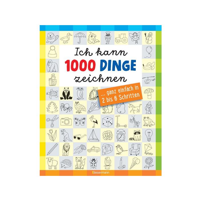 Basserman Verlag - Ich kann 1000 Dinge zeichnen.Kritzeln wie ein Profi!