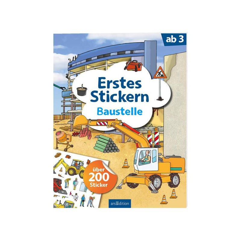arsEdition - Erstes Stickern: Baustelle