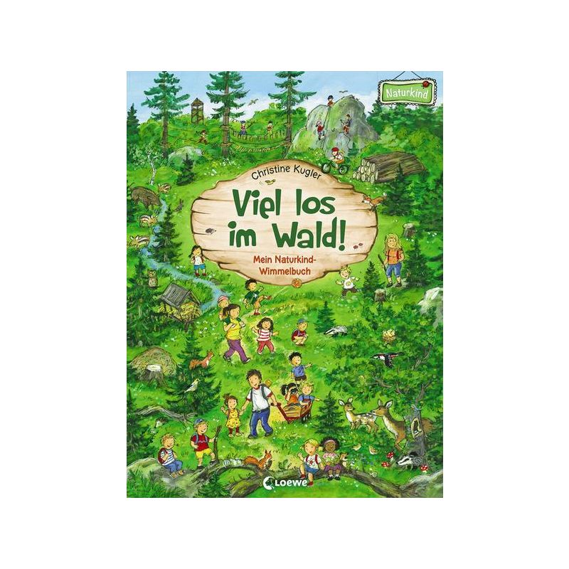 Loewe Verlag - Wimmelbuch Viel los im Wald
