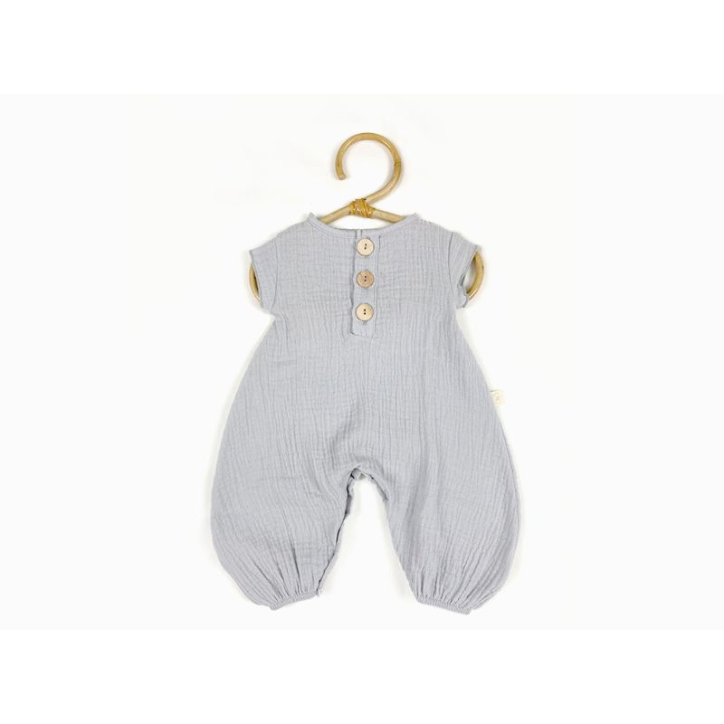 Mrs Ertha - Muslin Overall Grau