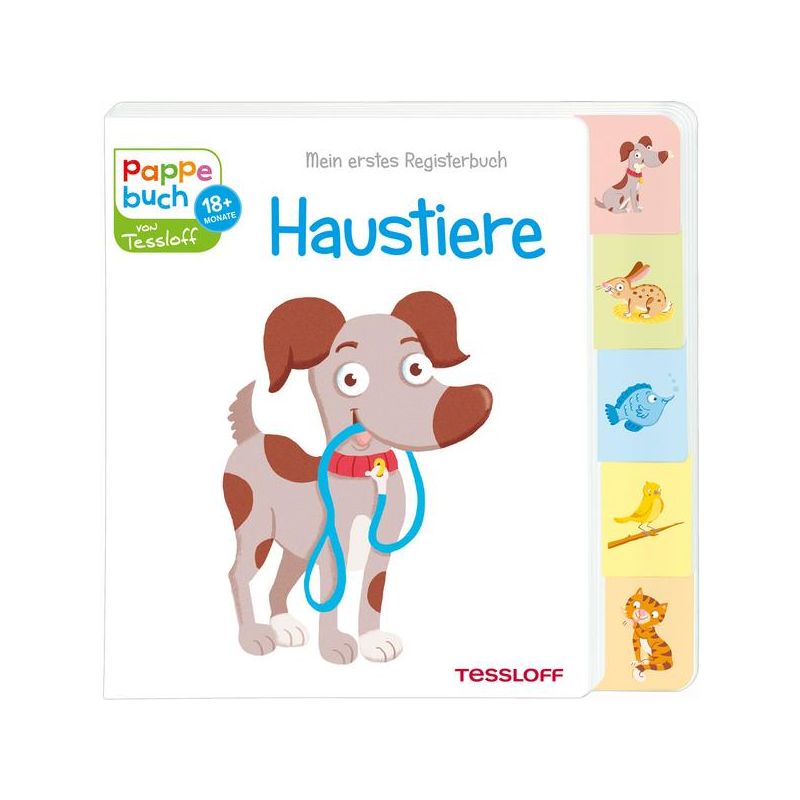 Tessloff Verlag - Mein erstes Registerbuch Haustiere