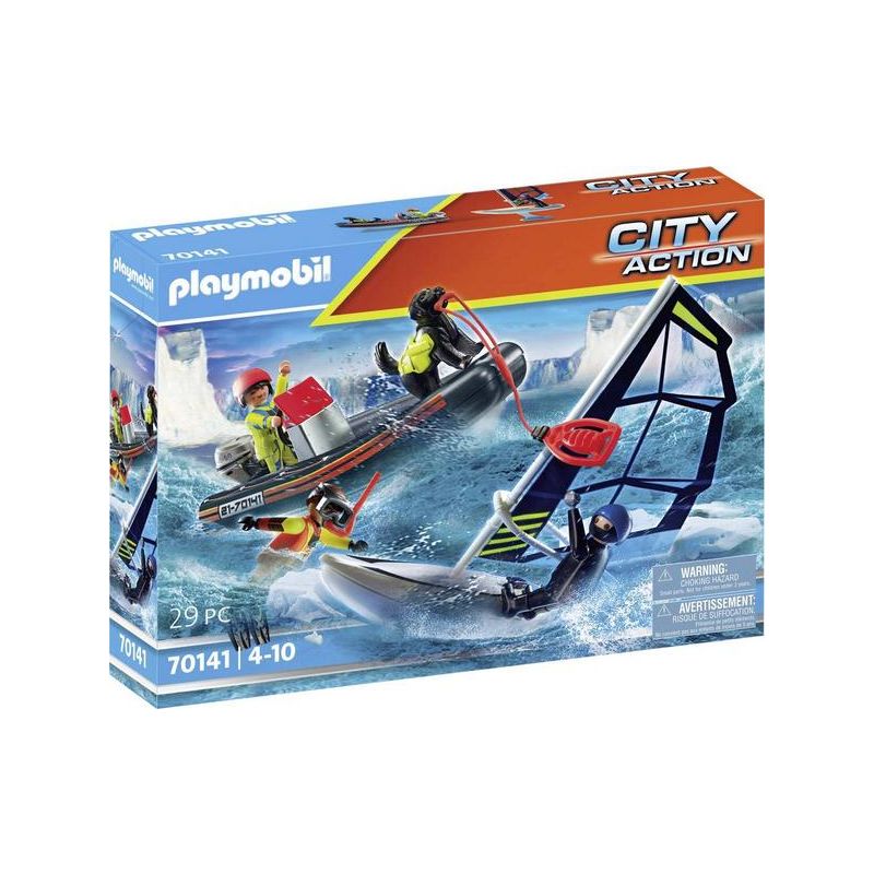 PLAYMOBIL® 70141 - Polarsegler-Rettung mit Schlauchboot
