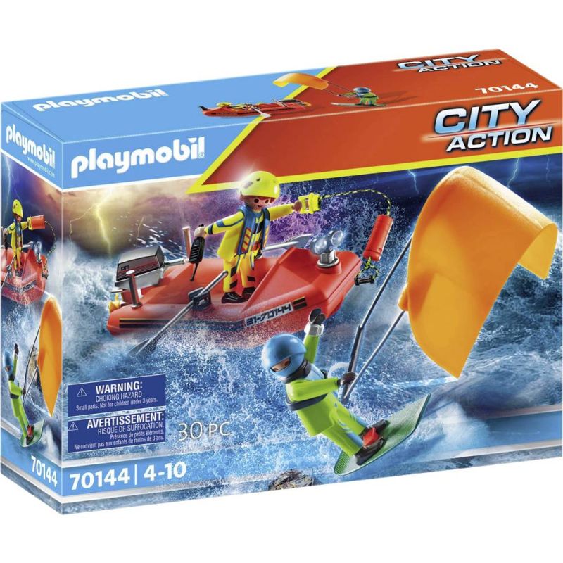 PLAYMOBIL® 70144 - Kitesurfer-Rettung mit Boot