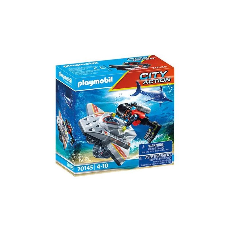 PLAYMOBIL® 70145 - Tauchscooter im Rettungseinsatz