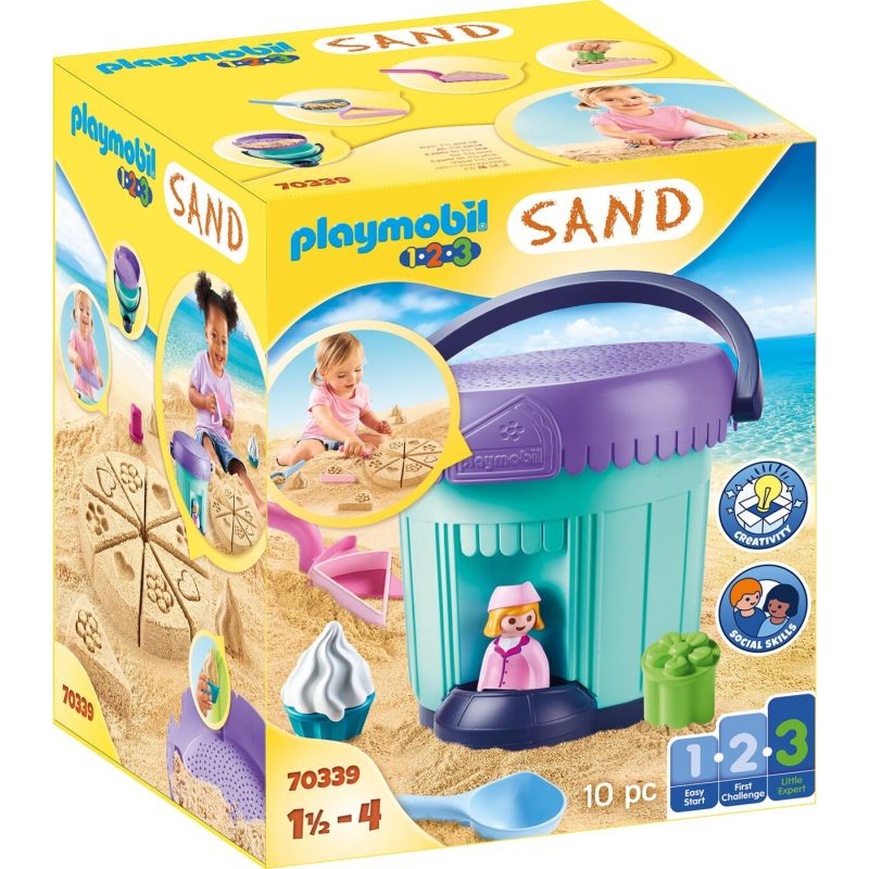 PLAYMOBIL® 70339 - 1.2.3 Kreativset "Sandbäckerei"