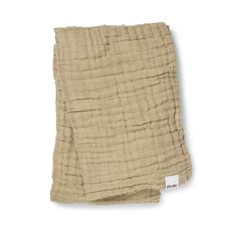 Elodie - Crinkle-Decke - Pure Khaki