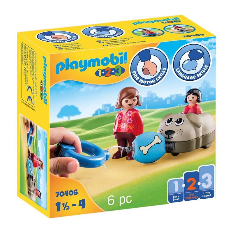 PLAYMOBIL® 70406 - 1.2.3 Mein Schiebehund
