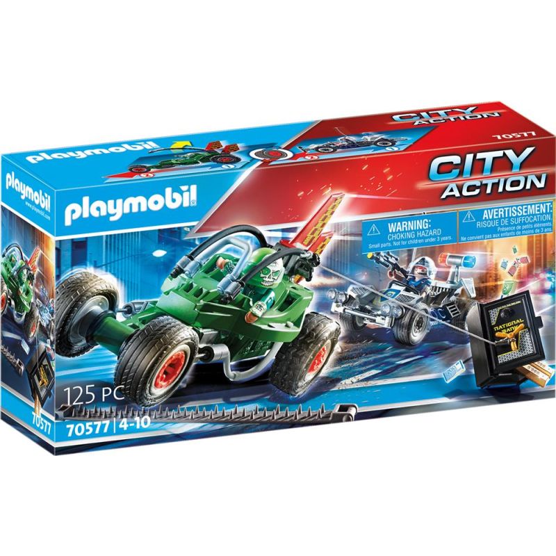 PLAYMOBIL® 70577 - Polizei-Kart: Verfolgung des Tresorräubers
