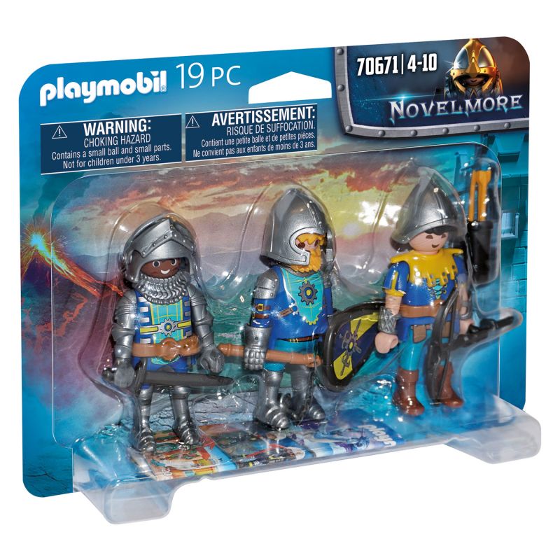 PLAYMOBIL® 70671 - 3er Set Novelmore Ritter