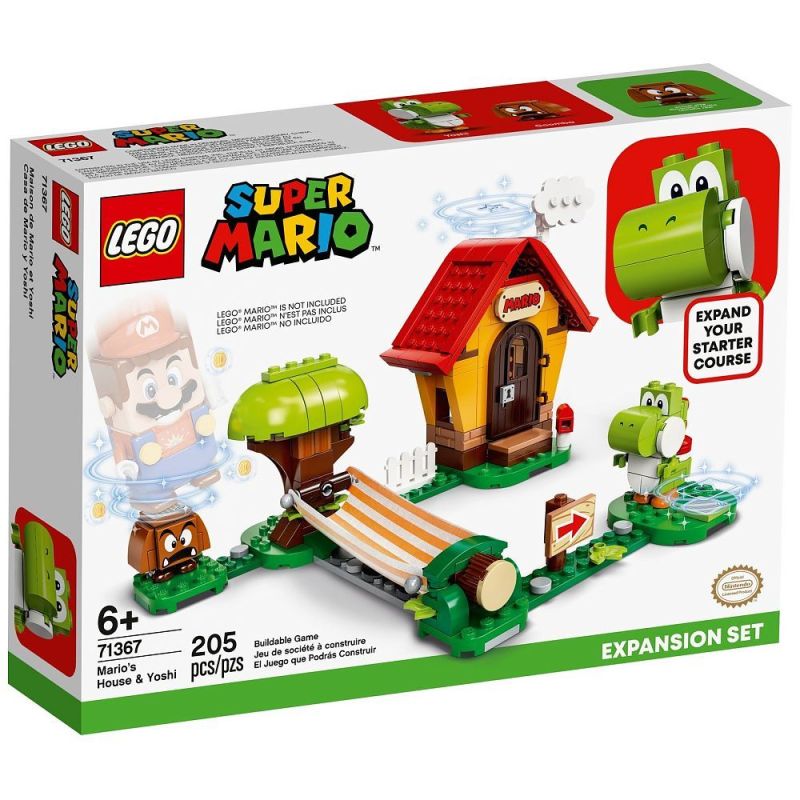 LEGO® Super Mario™ 71367 - Marios Haus und Yoshi Erweiterungsset