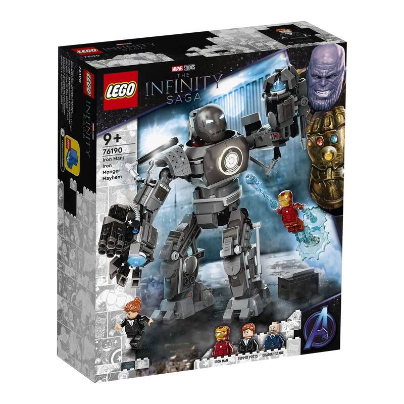 LEGO® Marvel 76190 - Iron Man und das Chaos durch Iron Monger