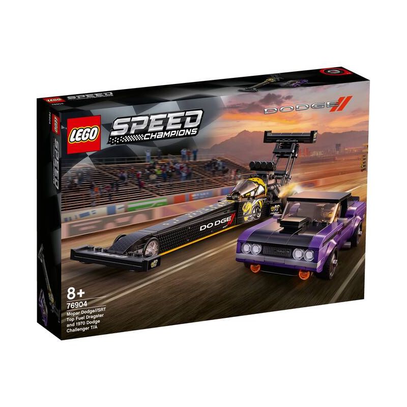 LEGO® Speed Champions 76904 - Mopar Dodge//SRT Dragster & 1970 Dodge Challenger
