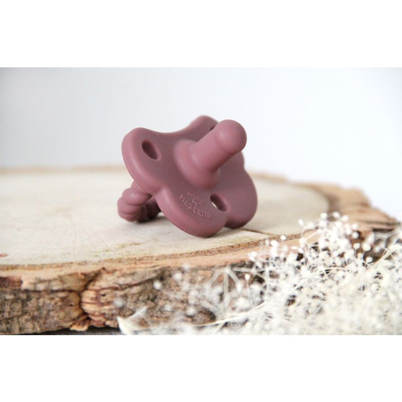 Mrs Ertha - Silikon Schnuller Mauve