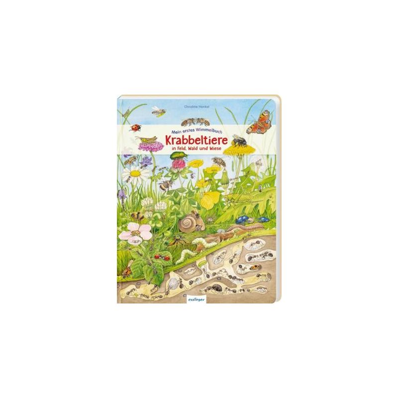 Esslinger Verlag - Mein erstes Wimmelbuch: Krabbeltiere in Feld, Wald und Wiese