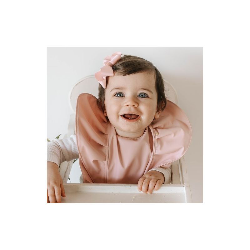 Snuggle Hunny - Flügel Lätzchen hellrosa