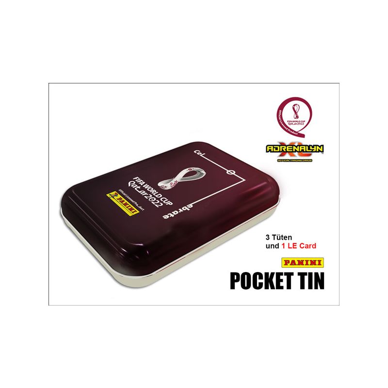 FIFA WM 2022 Sticker - Adrenalyn XL TC – Pocket TIN