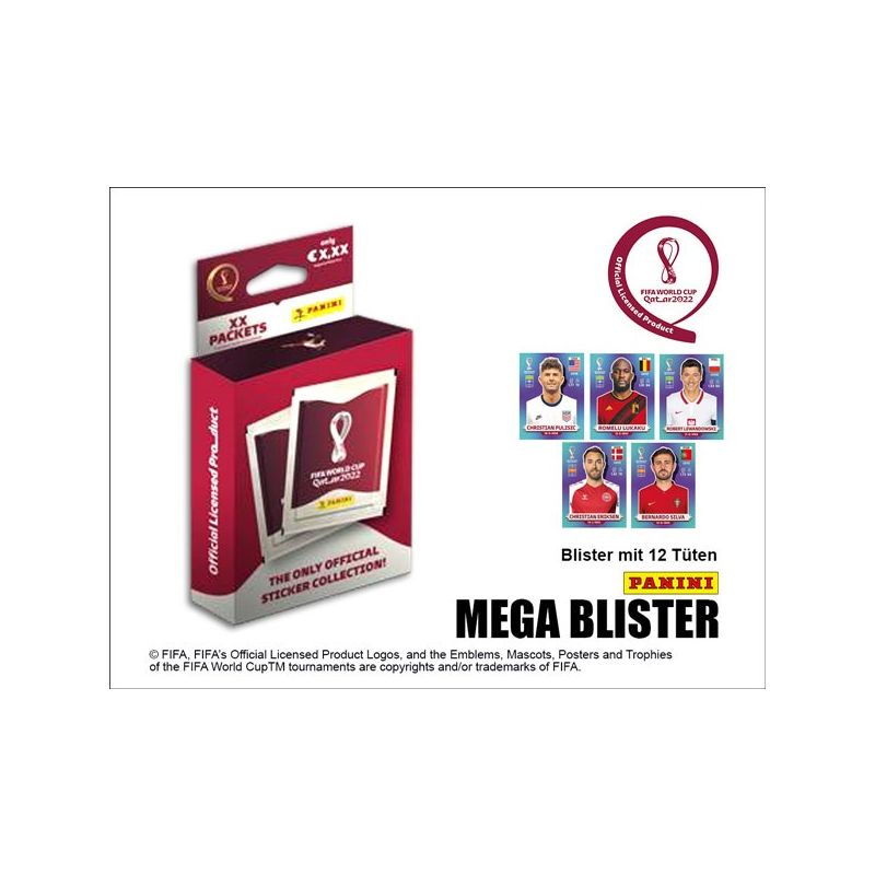 FIFA WM 2022 Sticker - Mega ECO Blister