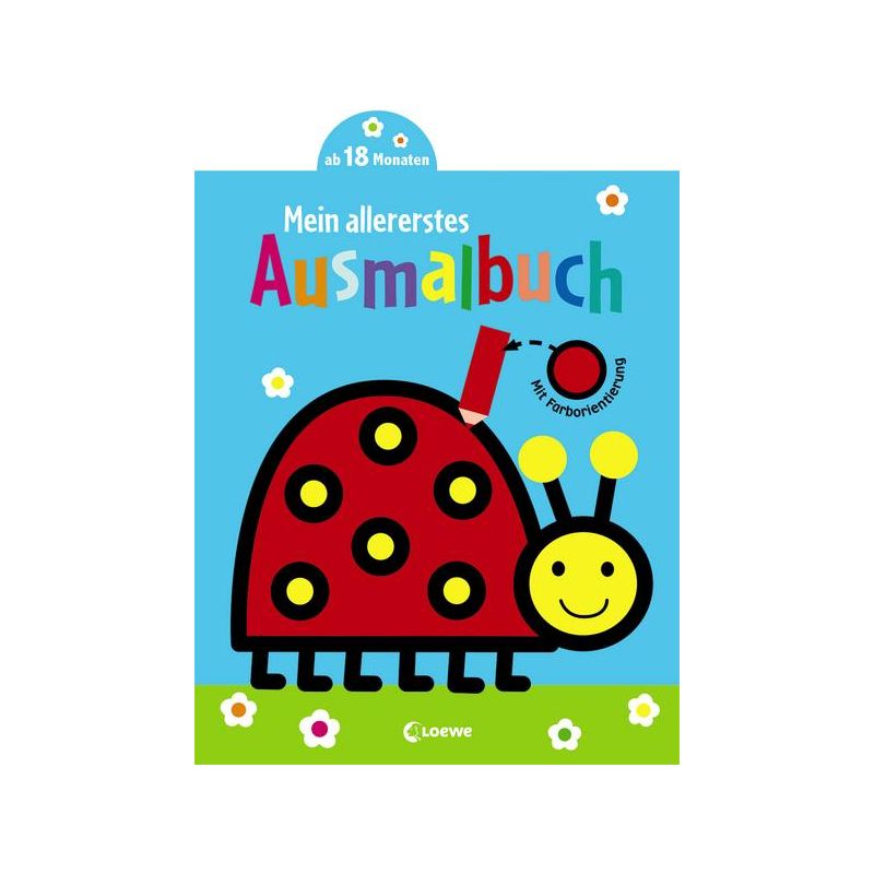 Loewe Verlag - Mein allererstes Ausmalbuch (Marienkäfer)