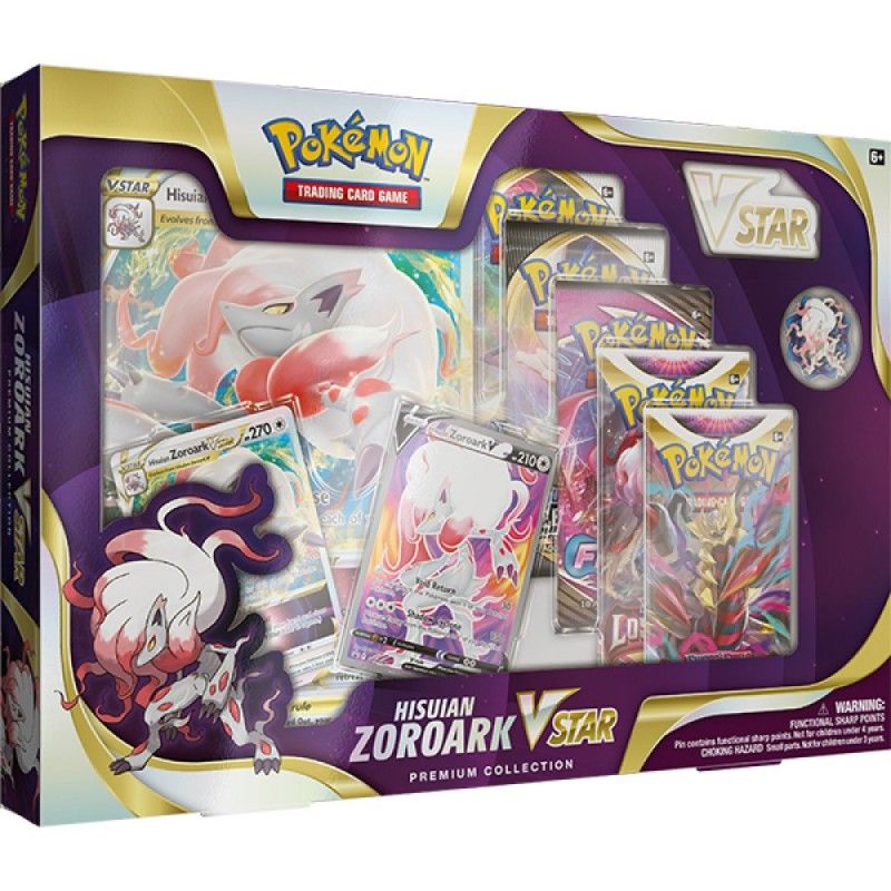 Pokemon Hisui Zoroark VSTAR Premium Collection - Englisch