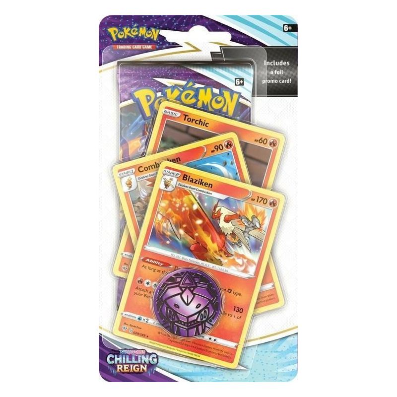 Pokemon SWSH06 Chilling Reign Premium Checklane Blister – Englisch