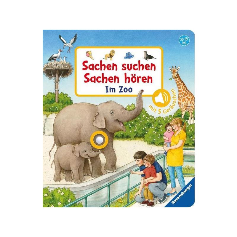 Ravensburger - Sachen suchen, Sachen hören im Zoo