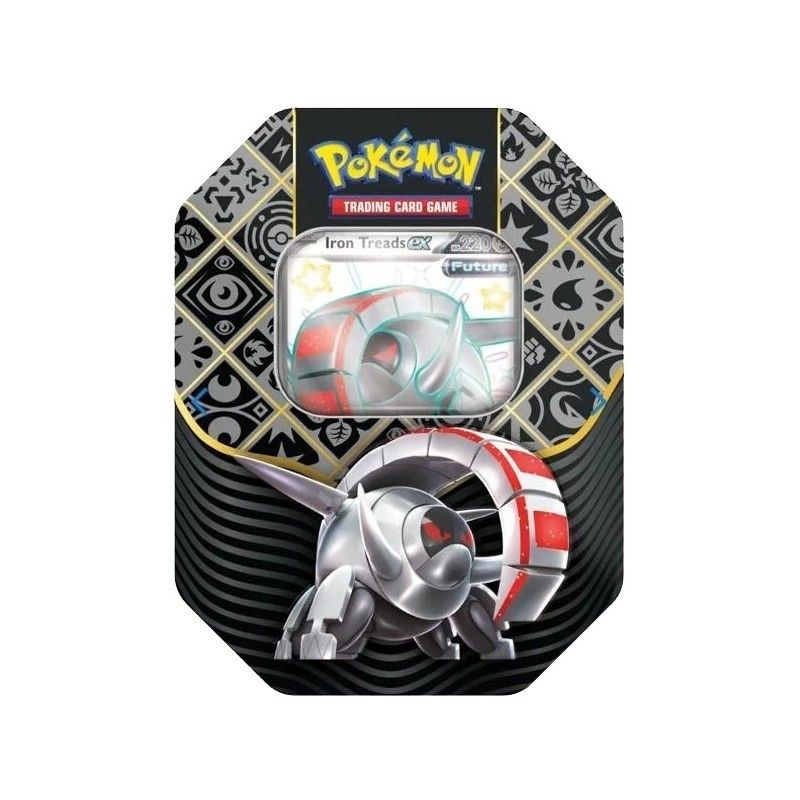 Pokemon Tin-Box "Paldeas Schicksale" Eisenrad  - Englisch