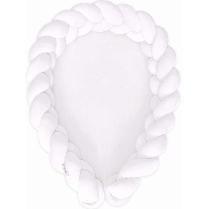 Sparrow - Babynest Bettschlange weiss 2 in 1