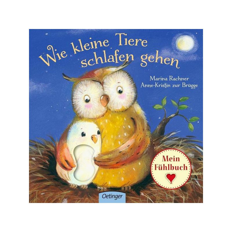 Trötsch - Fühlbuch "Wie kleine Tiere schlafen gehen