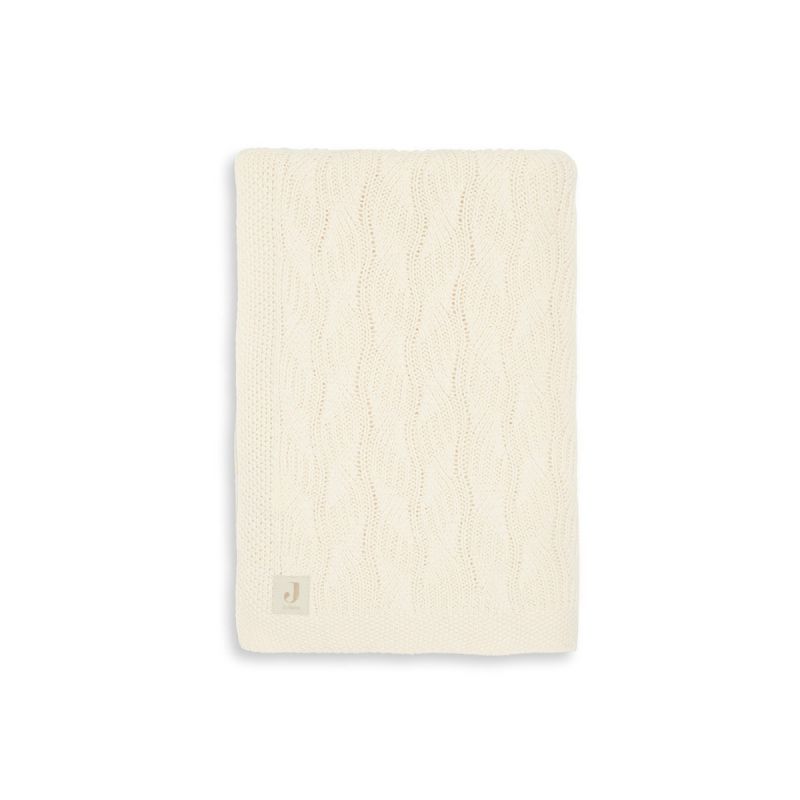 Jollein - Strickdecke River Ivory
