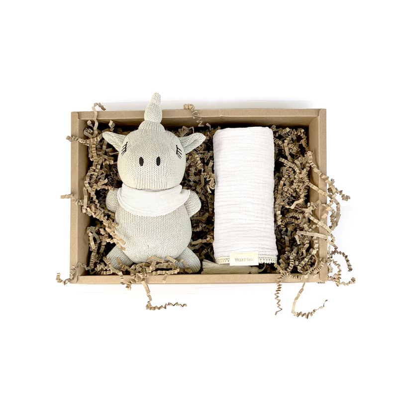Mrs Ertha - Geschenkbox Unicorno Pearl & Weiss