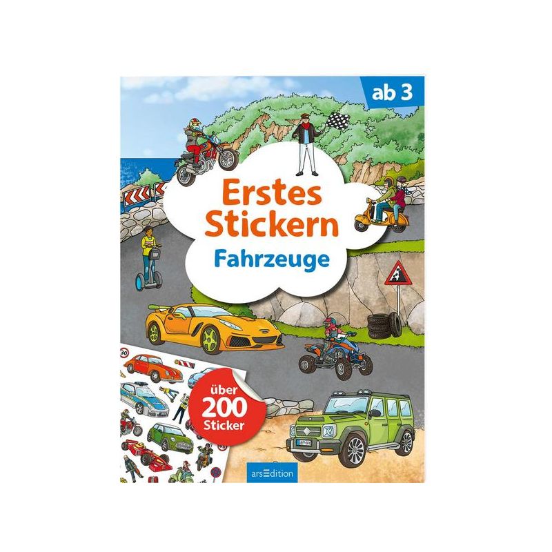 arsEdition - Erstes Stickern: Fahrzeuge