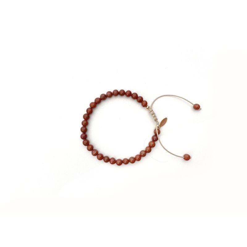 Mrs Ertha - Kinderarmband Red Jasper