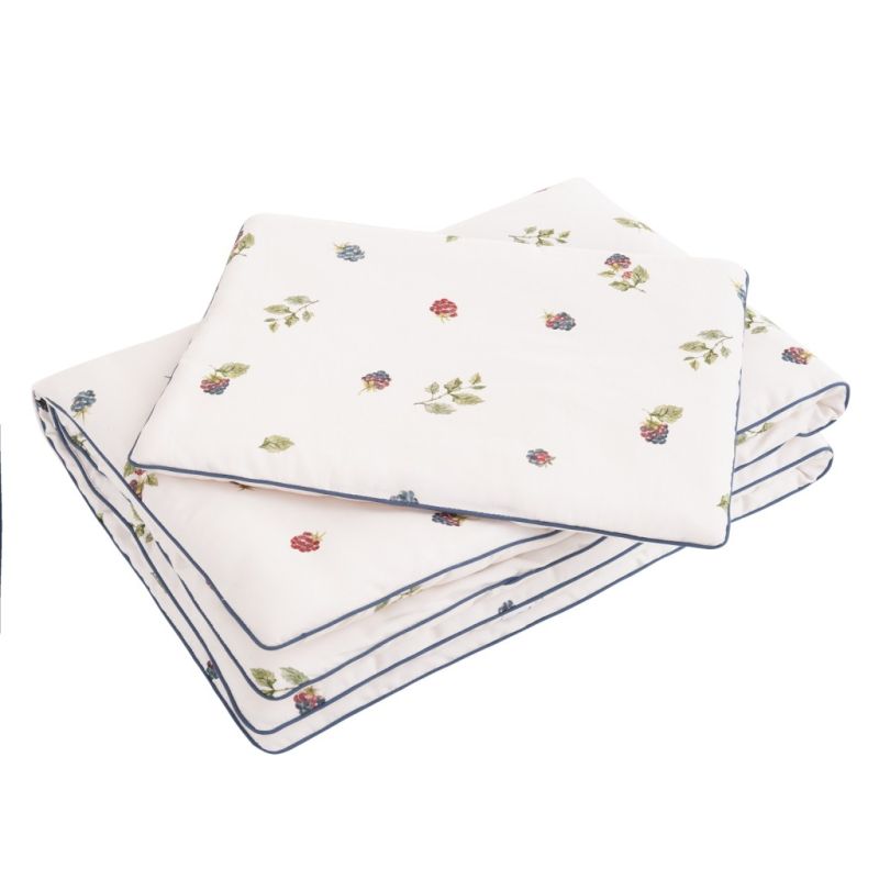 Samiboo - XL Bettset gefüttert 180 x 150cm Blackberries
