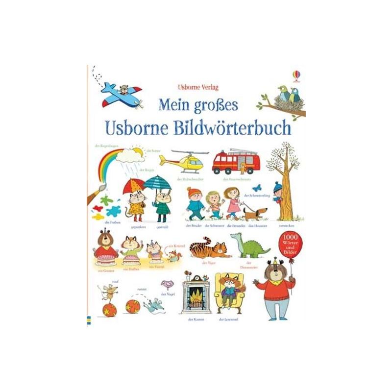 Usborne Verlag - Mein großes Usborne Bildwörterbuch
