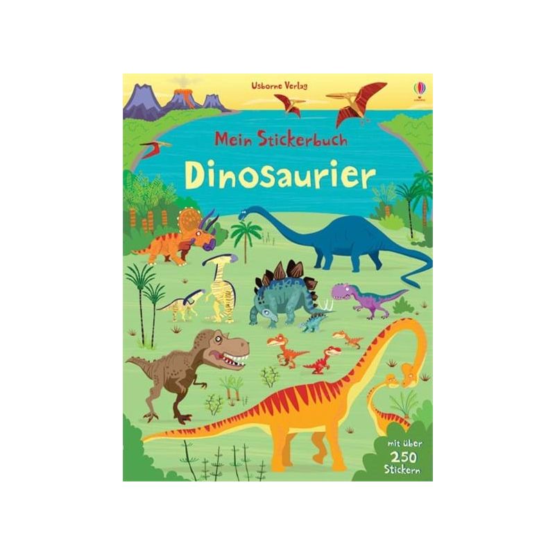 Usborne Verlag - Mein Stickerbuch: Dinosaurier
