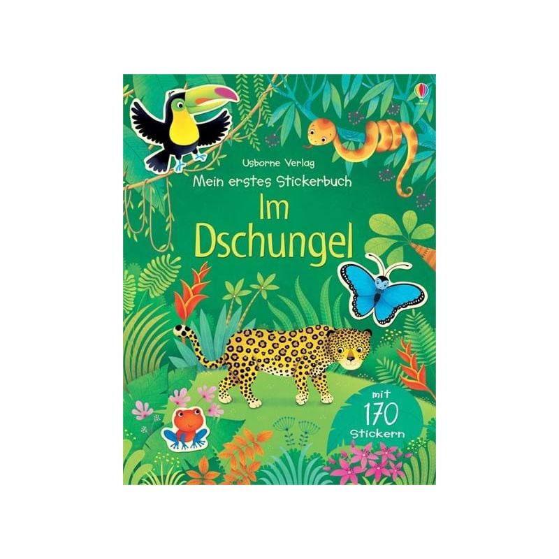 Usborne Verlag - Mein erstes Stickerbuch: Im Dschungel