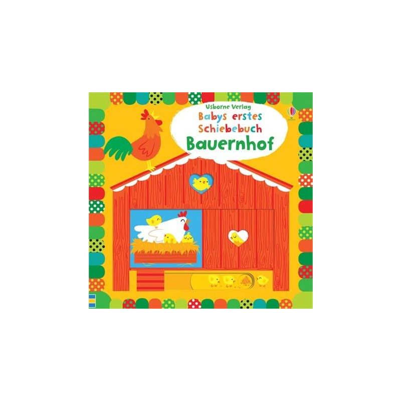 Usborne Verlag - Babys erstes Schiebebuch: Bauernhof
