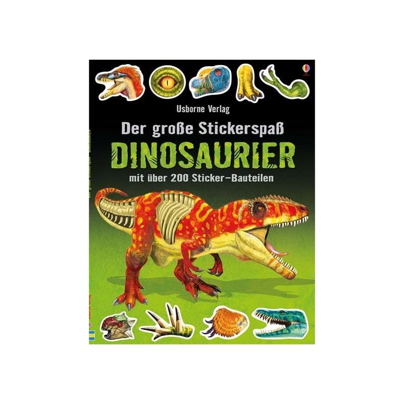 Usborne Verlag - Der große Stickerspaß: Dinosaurier