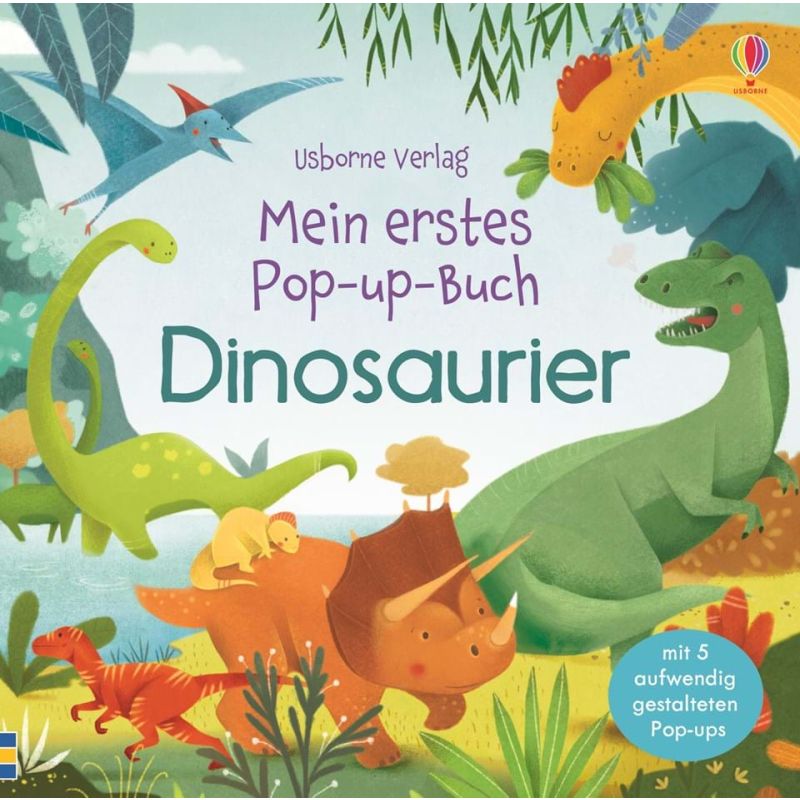 Usborne Verlag - Mein erstes Pop-up-Buch: Dinosaurier