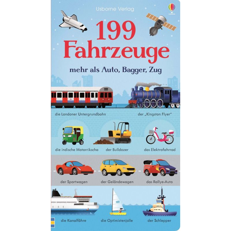 Usborne Verlag - 199 Fahrzeuge