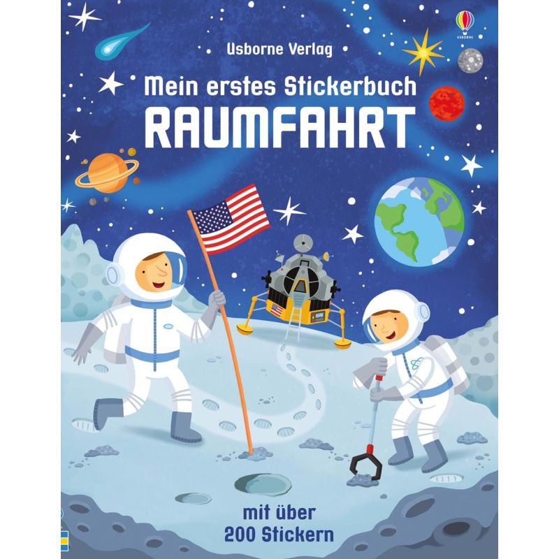 Usborne Verlag - Mein erstes Stickerbuch: Raumfahrt
